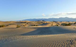 mesquite platt sand sanddyner, död dal foto