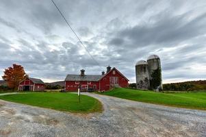 bondgård i vermont foto