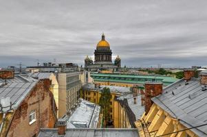 st isak katedral i helgon Petersburg, Ryssland. den är de största kristen ortodox kyrka i de värld foto