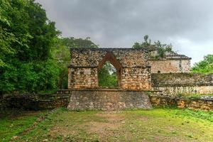 ek balam mayan arkeologisk webbplats. maya ruiner, yucatan halvö, mexico foto