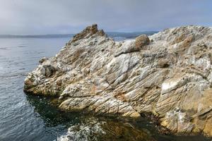 punkt lobos stat naturlig boka bara söder av Carmel-by-the-sea, Kalifornien, förenad stater, och på de norr slutet av de stor sur kust av de pacific hav foto