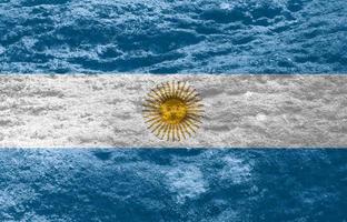 argentinska flagga textur som bakgrund foto