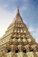 wat en springtur, tempel av de gryning, bangkok foto