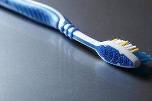 färgrik tandborste närbild foto