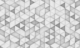 vit bakgrund med trianglar. 3d bild, 3d tolkning illustration foto