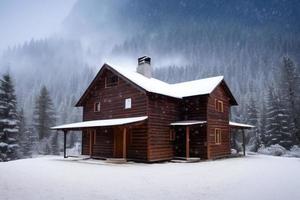 skön vinter- bakgrund med snö. ny år, jul och Övrig högtider, webb affisch, hälsning kort. foto