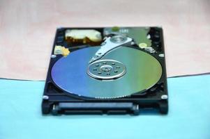 2,5 tum hård disk enheter är fortfarande populär. foto