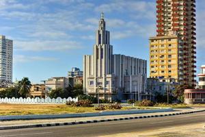 huvud byggnad av de casa de las amerikaner i de vedado grannskap Havanna, Kuba, 2022 foto