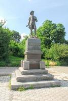 allmän guvernör kemble warren civil krig monument på de stor armén torg i Brooklyn, ny york stad foto