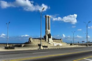 monument till de offer av de uss maine i Havanna, kuba. foto
