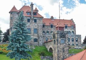 sångare slott, mörk ö, ny york foto