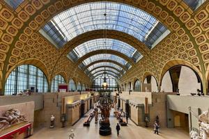 paris, Frankrike - Maj 16, 2017 - de musée d'orsay foto