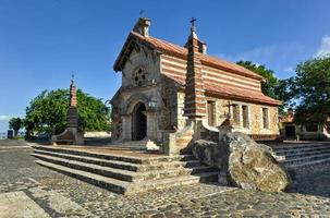 st. stanislaus kyrka , altos de chavon, la romana, Dominikanska republik foto