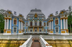 hermitage paviljong i Catherine parkera i tsarskoe selo, st. Petersburg, Ryssland. foto