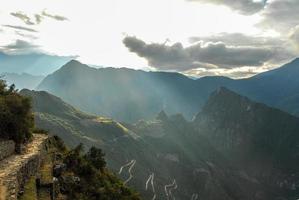 machu picchu, peru foto