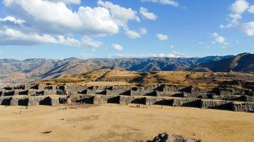 sacsayhuaman, helig dal av de incas foto