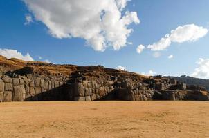 sacsayhuaman, helig dal av de incas foto