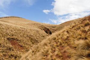 se längs de cusco-puno väg, peru foto