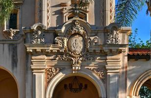 casa del prado i balboa parkera i san diego, Kalifornien, usa. foto