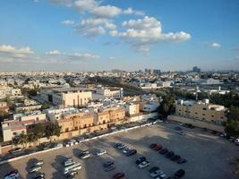 skön dagtid horisont av jeddah stad, de andra största stad i saudi arabien. foto