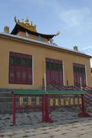 gandantegchinlen kloster i ulan bator, mongoliet foto