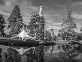 de slott av raesfeld i Tyskland foto