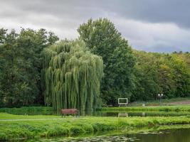 de slott av raesfeld i Tyskland foto