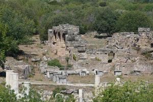 hadrian bad i afrodisier gammal stad i aydin, turkiye foto