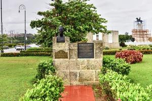 monument till fermin valdes dominguez i Havanna, kuba. han var en läkare och en kuban patriot. foto