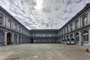 de egmont palats i Bryssel, Belgien. i dag den hus de belgisk departement av utländsk angelägenheter. foto