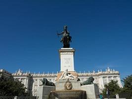 madrid i Spanien foto