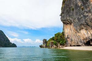 skön landskap khao tapu ö foto