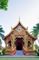 kapell av wat phra den där lampang luang tempel foto
