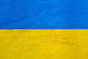 ukraina flagga textur som bakgrund foto