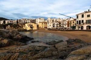 visningar av costa brava kust foto