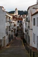 visningar av costa brava kust foto