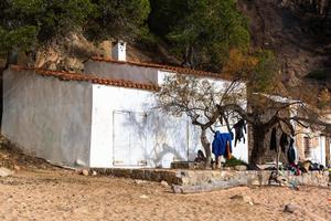 visningar av costa brava kust foto