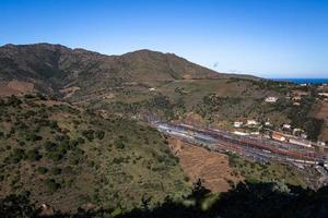 visningar av costa brava kust foto