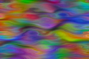 abstrakt marmor flytande bakgrund, flerfärgad glansig flytande textur, gradient textur bakgrund, holografisk bakgrund foto