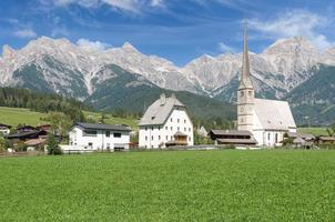 maria alm am steinernen mer, salzburgare land, Österrike foto