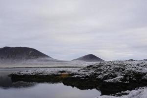 landskap i Island foto