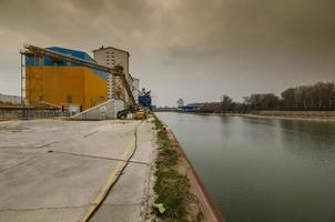 gammal hamn i wien foto