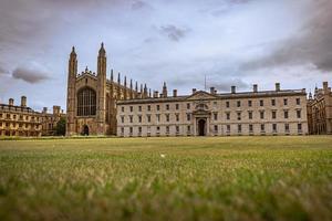 kungens högskola campus på Cambridge, england. foto