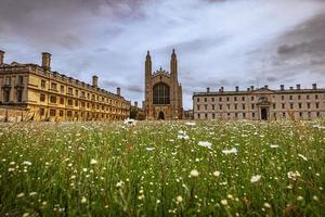 kungens högskola campus på Cambridge, england. foto