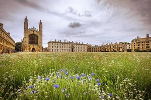 kungens högskola campus på Cambridge, england. foto