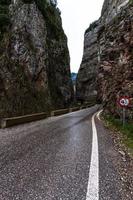 landskap från tzoumerka naturlig parkera foto