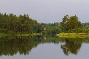 lettiska springtime landskap foto