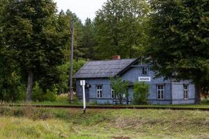 gammal Land hus foto