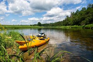 lettiska sommar landskap foto