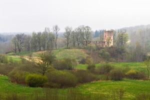 lettiska springtime landskap foto